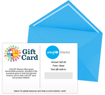UNICEF Market Gift Card
