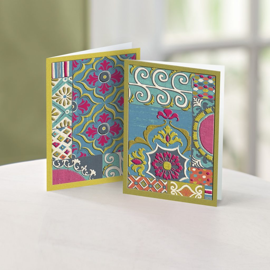 Indian Themed Blank Thank You Notes UNICEF Fair Trade
