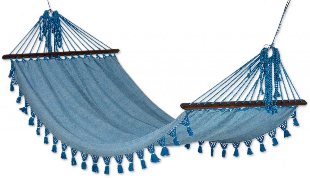 Cotton hammock (Single), 'Take Me to the Sea'