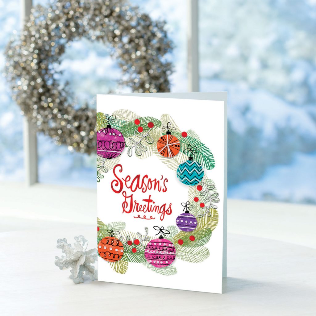 Dainzusyful Gift Cards Holiday Cards Christmas Decorative Creative