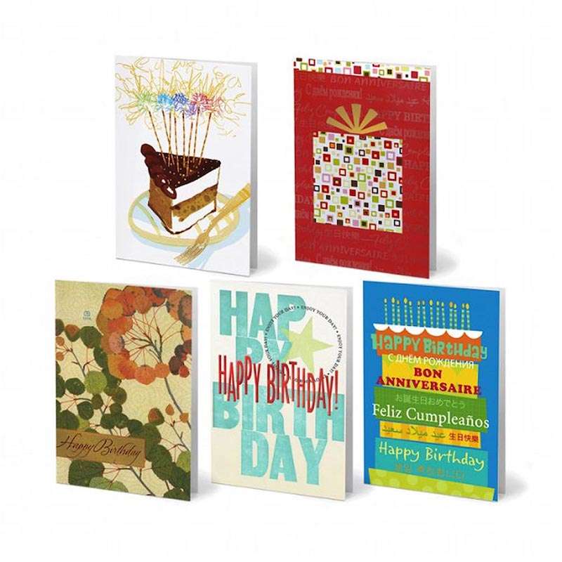 UNICEF Business Collection Boxed Cards, 'Happy Birthday (Set of 25) perfect greeting card