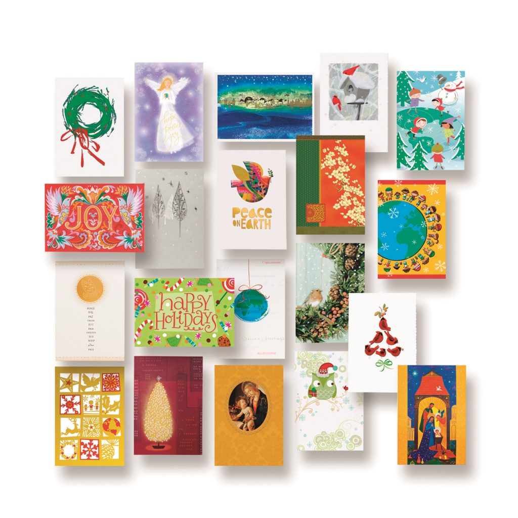 UNICEF Holiday Card Assortment (set of 20), 'Holiday Card Assortment' perfect greeting card